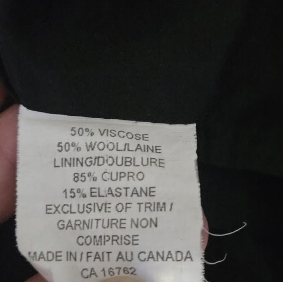 Lida Baday wool dress size 10 black sleeveless cutout sheath midi - Picture 11 of 14